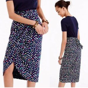 J. Crew Tulip Skirt in Ratti Happy Cat Print Size 10